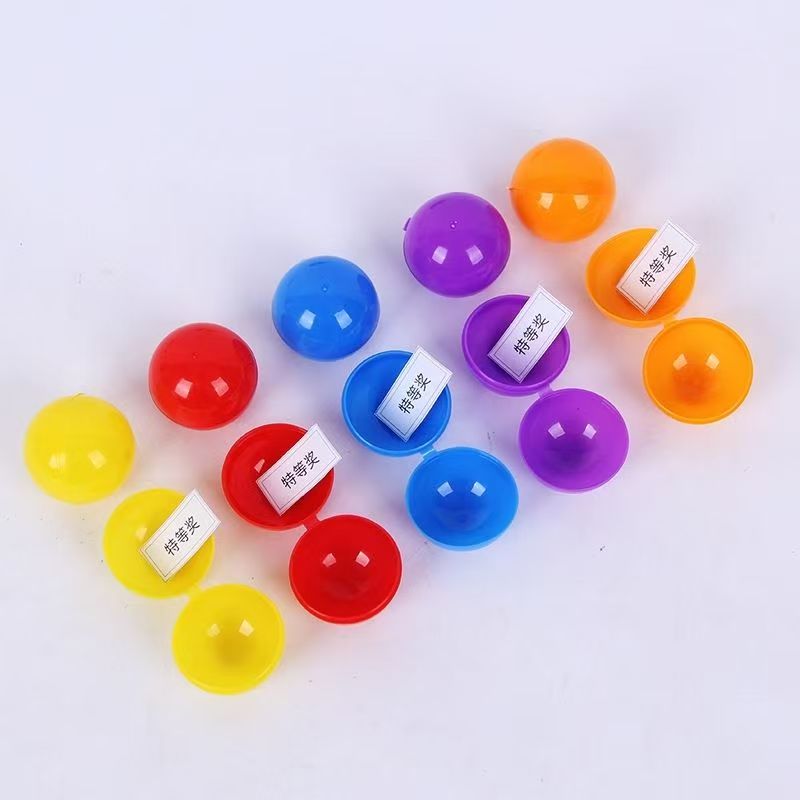 Party Games Egg - 50/100/200 ชิ้น ลูกบอลพลาสติกกลวงขนาด 4 ซม. แบบเชื่อมต่อกัน