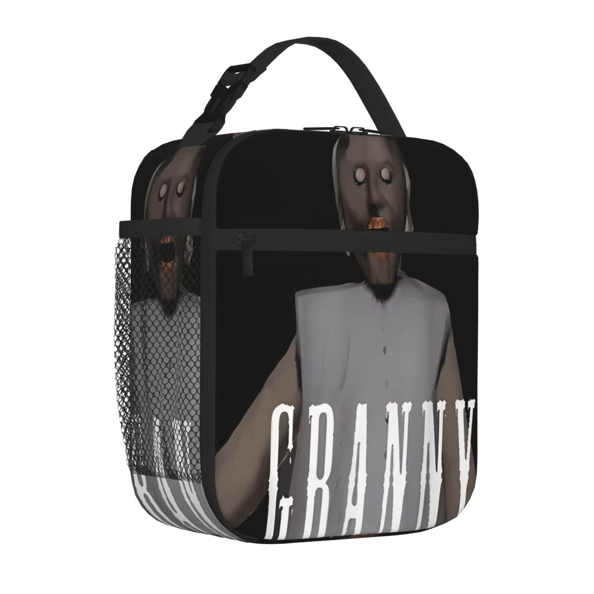 Party Games Mobile - กระเป๋าใส่อาหารกลางวันน้ำหนักเบา สไตล์เกมสยองขวัญมือถือขายดี Granny Picnic เหมาะสำหรับงานปาร์ตี้ในสวนและปิกนิก