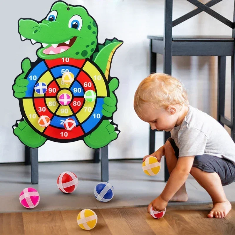 Party Games At Home - เกมการศึกษา กระดานปาเป้าลูกบอลติดผนัง ของเล่นเด็ก เกมมอนเตสซอรี่ ของเล่นกีฬาในร่มสำหรับเด็ก ของเล่นมอนเตสซอรี่