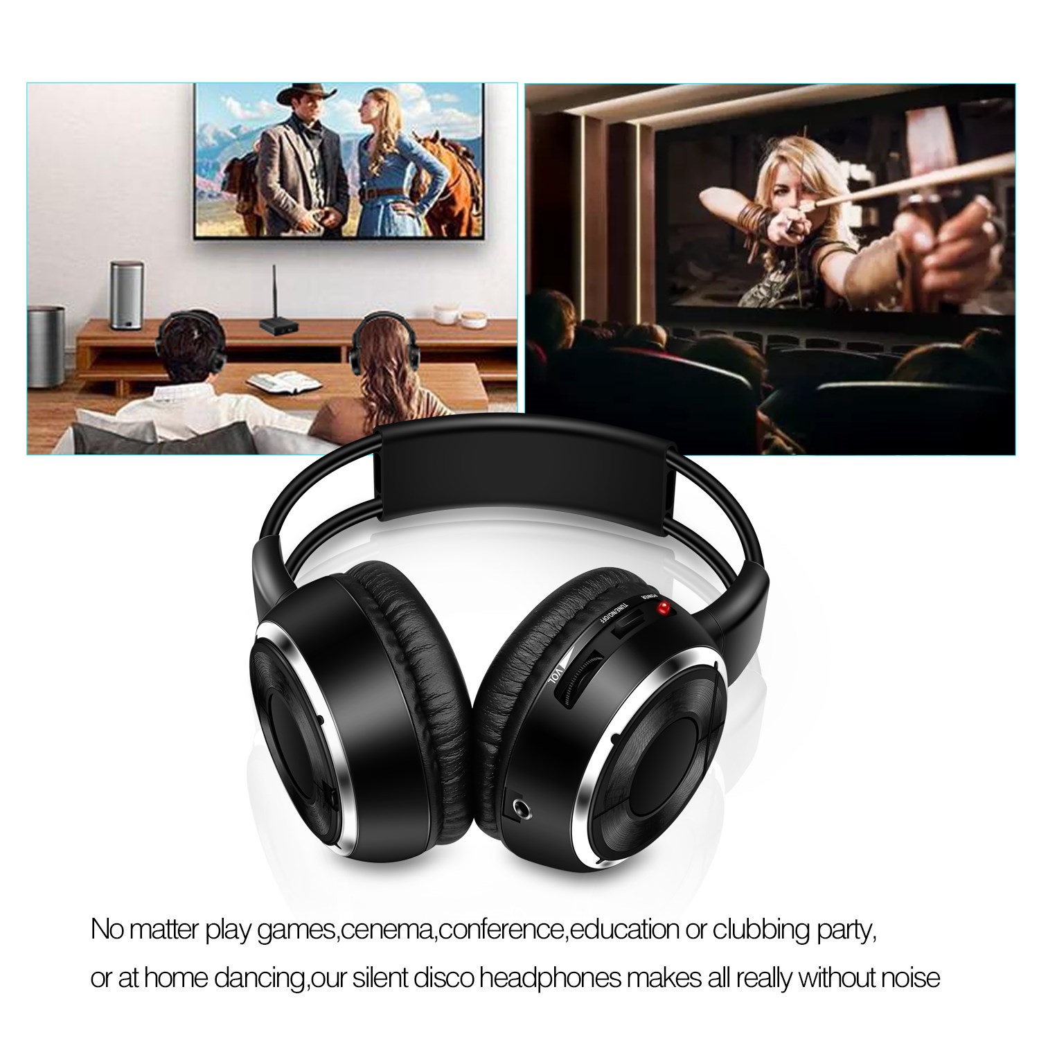 พับหูฟังและ Silent Disco Party - Party Games Mobile บทวิจารณ์และราคา
