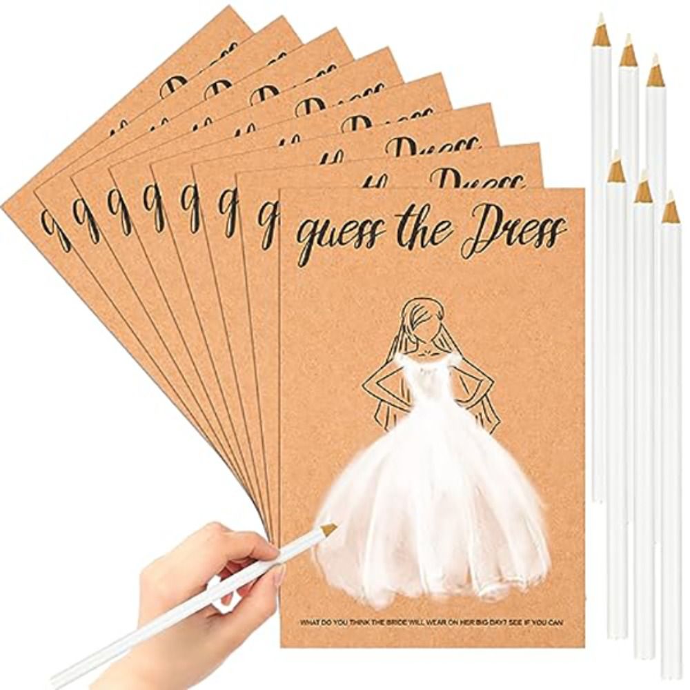 เกมทายชุดเจ้าสาว 10 ชิ้น พร้อม - Party Games Bridal Shower บทวิจารณ์และราคา