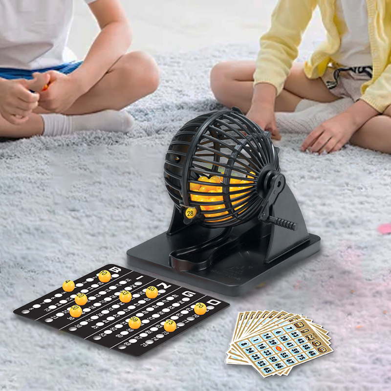 บิงโกเครื่องจับสลากกรง Sweepst - Party Games Console บทวิจารณ์และราคา