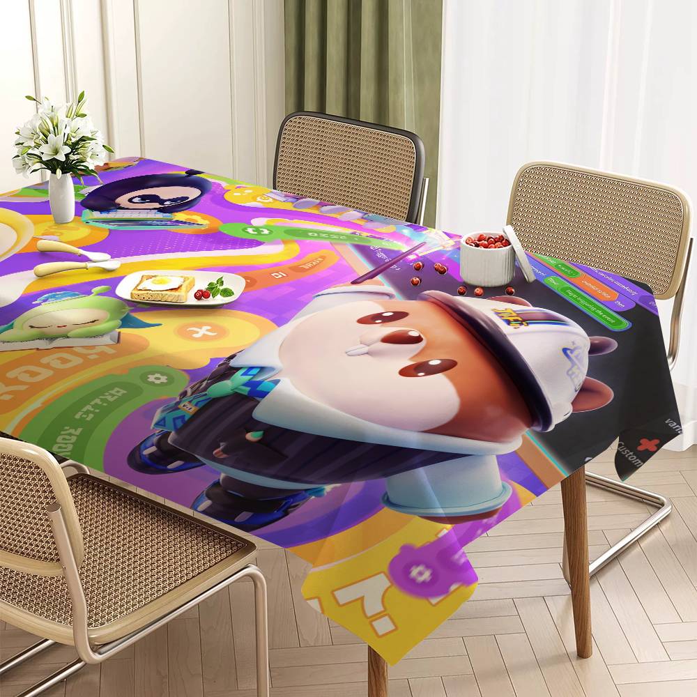 ผ้าปูโต๊ะลายเกม Egg Party ทรงส - Party Games Egg บทวิจารณ์และราคา