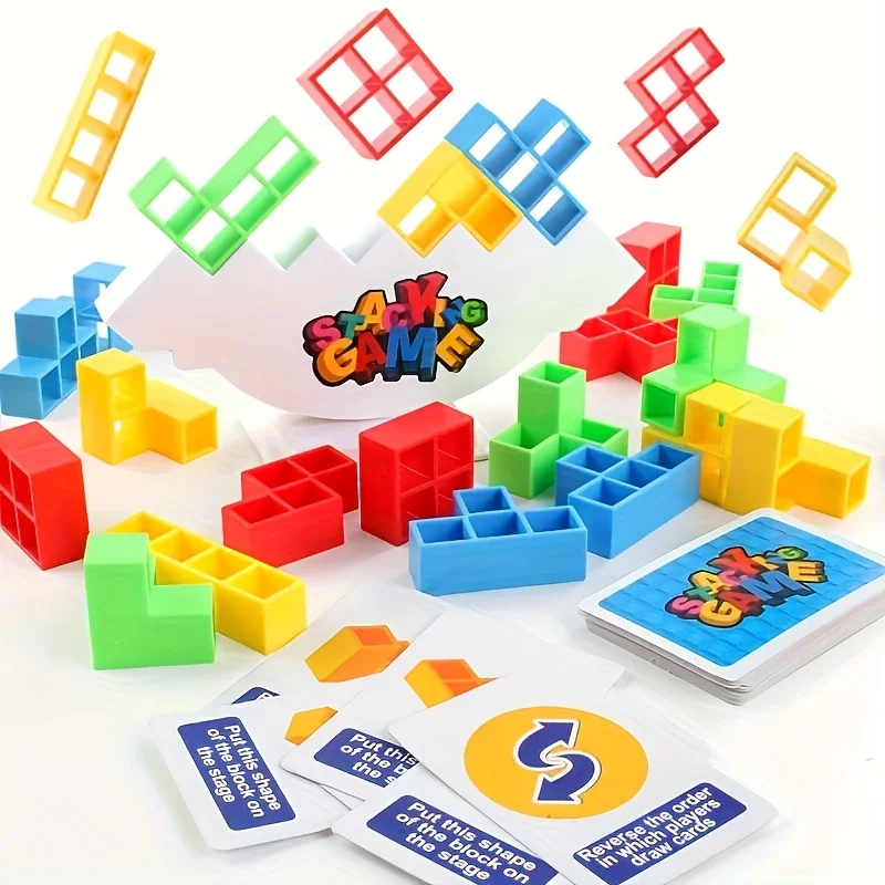 บล็อกสีสันสดใส เกมท้าทายสมดุล  - Party Games Competition บทวิจารณ์และราคา