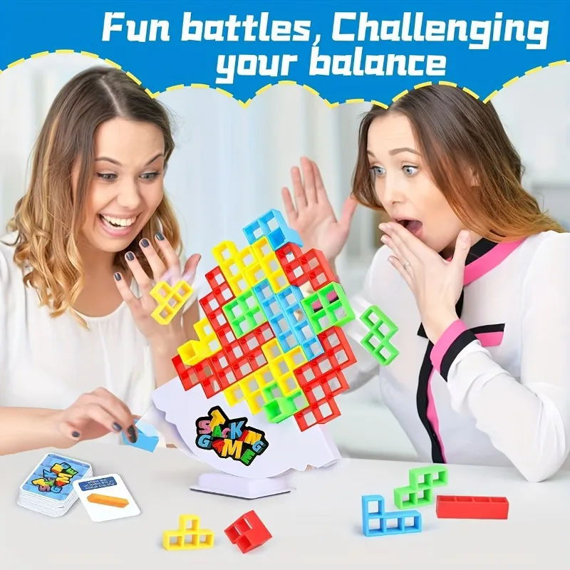 บล็อกสีสันสดใส เกมท้าทายสมดุล  - Party Games Competition บทวิจารณ์และราคา