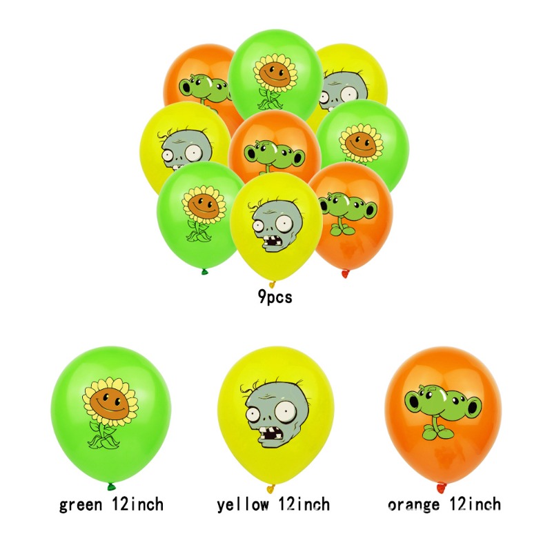 ชุดตกแต่งปาร์ตี้ธีมพืชปะทะซอมบ - Zombie Party Games บทวิจารณ์และราคา