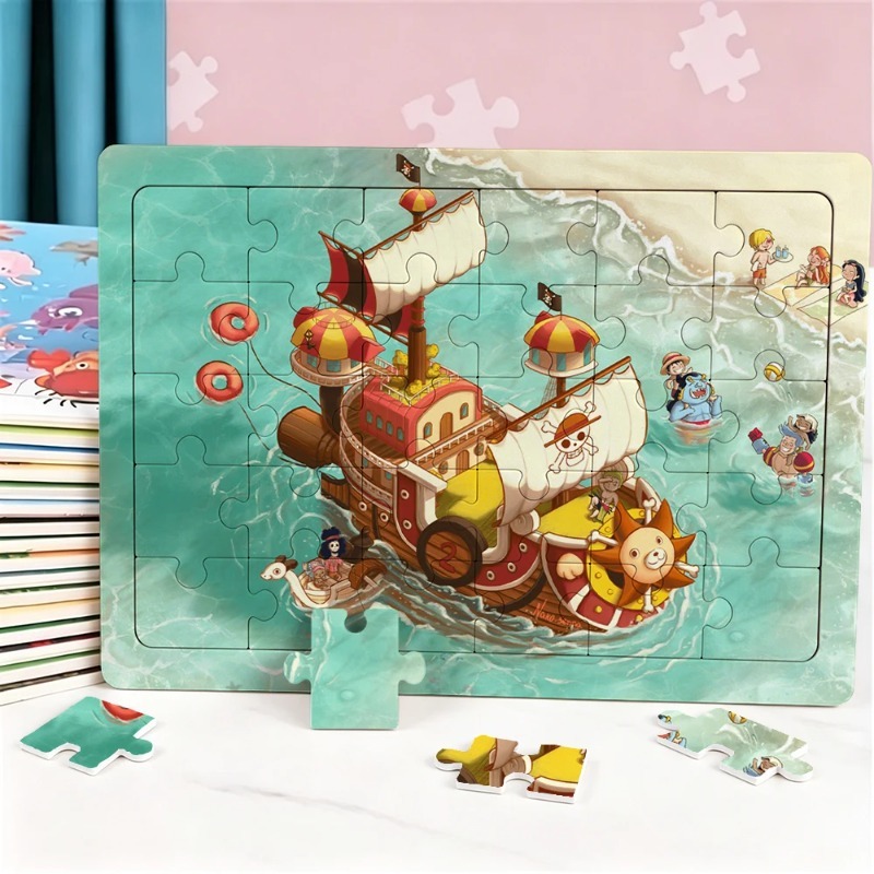 30 ชิ้น วันพีซ ปริศนาการ์ตูนอะ - Party Games At Home บทวิจารณ์และราคา