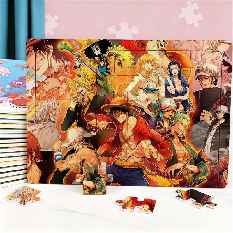 30 ชิ้น วันพีซ ปริศนาการ์ตูนอะ - Party Games At Home บทวิจารณ์และราคา