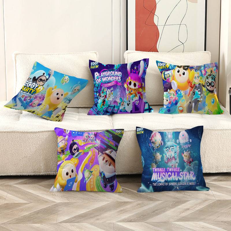 ปลอกหมอนอิงลายเกม Egg Party ปล - Party Games Egg บทวิจารณ์และราคา