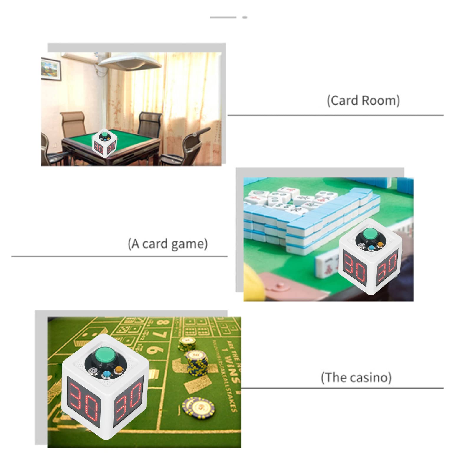 นาฬิกาจับเวลาแบบดิจิตอล LED ขน - Party Games Gamecube บทวิจารณ์และราคา