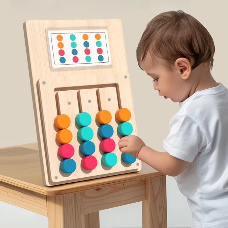 กระดานการเรียนรู้การจับคู่สีแล - Party Games At Home บทวิจารณ์และราคา