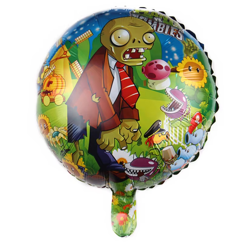 ลูกโป่งฟอยล์ลายการ์ตูน Plants  - Zombie Party Games บทวิจารณ์และราคา